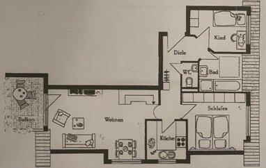 Maisonette zur Miete 1.100 € 4,5 Zimmer 85 m² 3. Geschoss Murr 71711