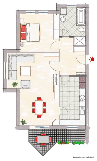 Wohnung zum Kauf 195.000 € 2 Zimmer 79,5 m² Gunzenhausen Gunzenhausen 91710