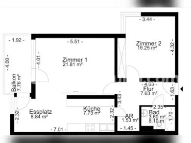 Wohnung zur Miete Tauschwohnung 490 € 2 Zimmer 71 m² 2. Geschoss Gropiusstadt Berlin 12353