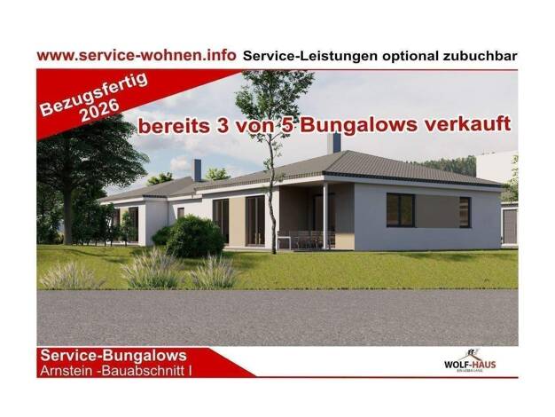 Bungalow zum Kauf provisionsfrei 3 Zimmer 124 m² 412 m² Grundstück frei ab sofort Heugrumbach Arnstein 97450