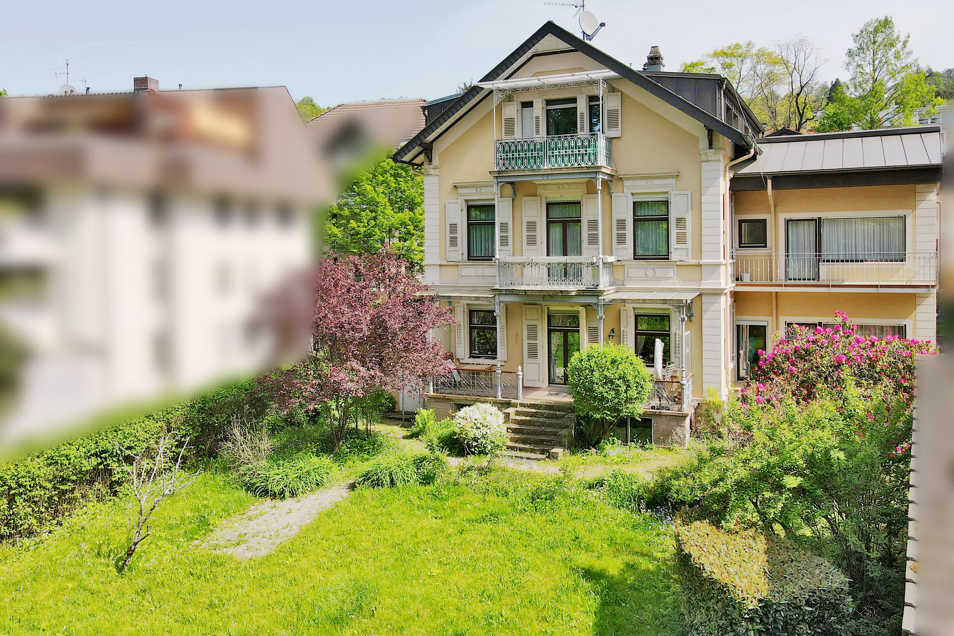 Mehrfamilienhaus zum Kauf 1.200.000 € 14 Zimmer 303,9 m²<br/>Wohnfläche 686 m²<br/>Grundstück Lichtental Baden-Baden / Lichtental 76534