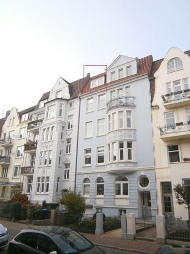 Wohnung zur Miete 320 € 1 Zimmer 26 m² 4. Geschoss Adlerstraße 29 Holstentor - Nord Lübeck 23554