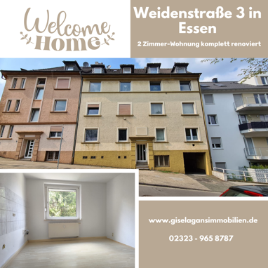 Wohnung zur Miete 410 € 2,5 Zimmer 59,7 m² 1. Geschoss frei ab sofort Weidenstraße 3 Gerschede Essen 45357