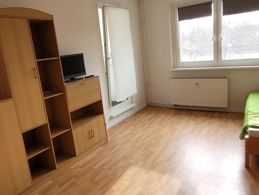 Wohnung zur Miete 378 € 1 Zimmer 21,5 m² 1. Geschoss Fritz-Siemon-Str. 23 Schönefeld-Ost Leipzig 04347