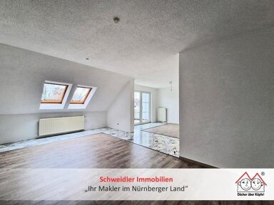 Maisonette zur Miete 850 € 2,5 Zimmer 82,3 m² 3. Geschoss Neunkirchen Neunkirchen a. Sand 91233