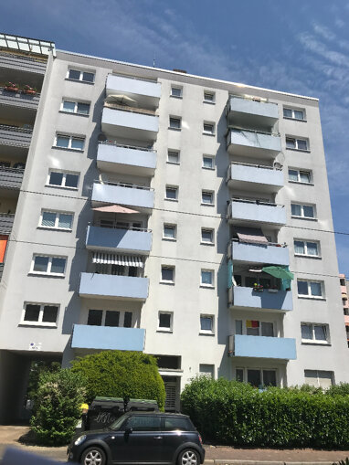 Wohnung zur Miete 540 € 2 Zimmer 43,7 m² 6. Geschoss Offenbacher Landstraße 475 Oberrad Frankfurt 60599