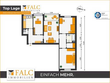 Wohnung zum Kauf 230.000 € 4 Zimmer 89 m² Nikolausberg Göttingen 37077