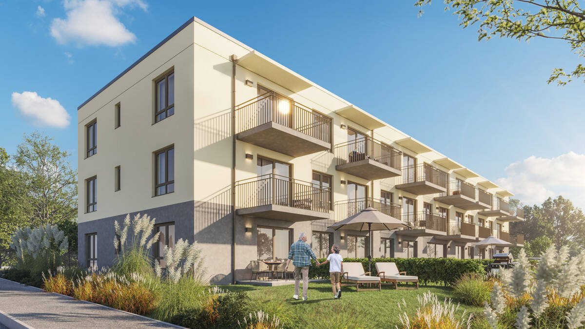 Immobilie in Niederstotzingen - Wohnung 16: 2-Zimmer-Wohnung QNG - Bild 1