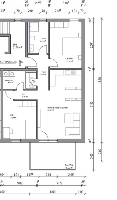 Wohnung zum Kauf provisionsfrei 606.272 € 3 Zimmer 94,7 m² Griesheim Frankfurt 65933