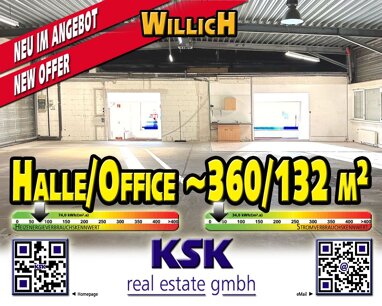 Lagerhalle zur Miete 3.466,80 € 492 m² Lagerfläche Schiefbahn Willich 47877