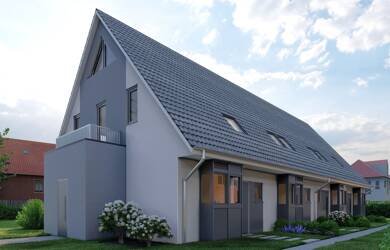 Reihenmittelhaus zum Kauf - Neubau 489.000 € 4 Zimmer 77,6 m² 115 m² Grundstück Gollendorf Fehmarn 23769