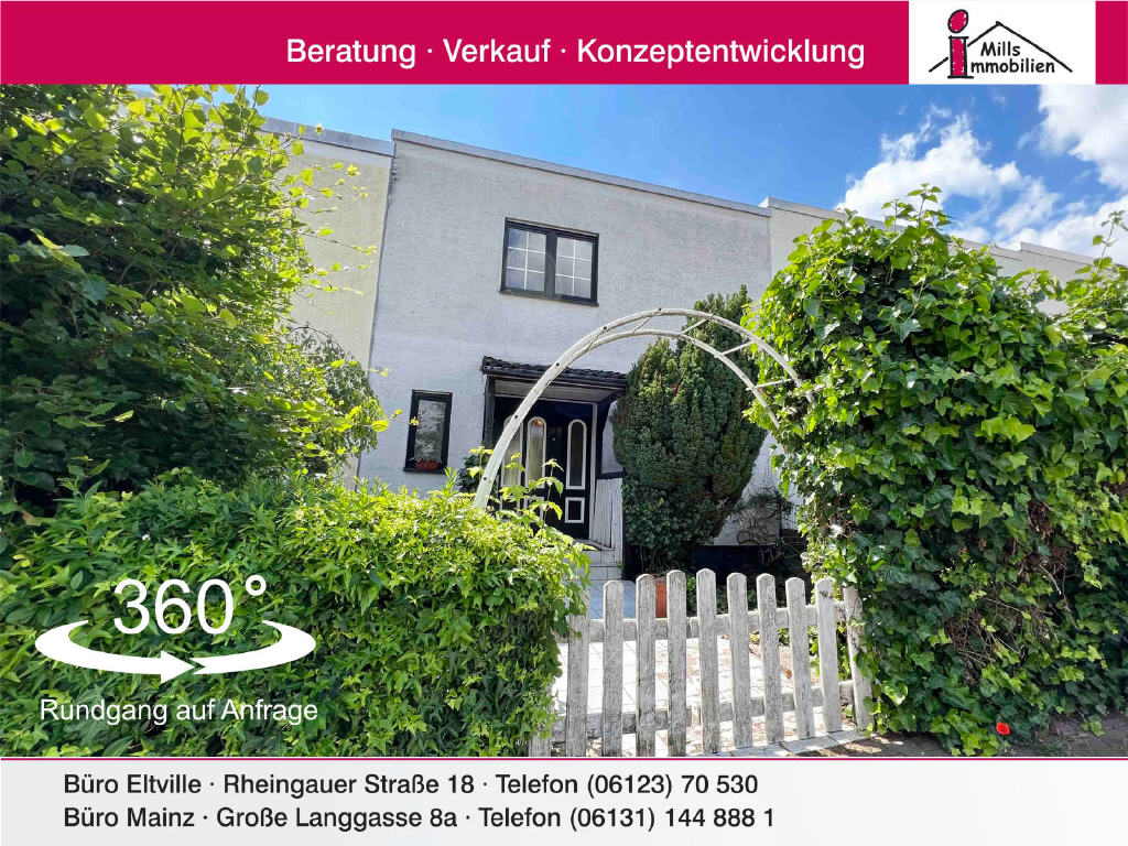 Reihenmittelhaus zum Kauf 485.000 € 4 Zimmer 115 m²<br/>Wohnfläche 180 m²<br/>Grundstück Hechtsheim Mainz 55129