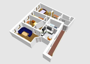 Wohnung zur Miete 865 € 5 Zimmer 123,6 m² 1. Geschoss Topfmarkt 10 Zentrum Altenburg 04600