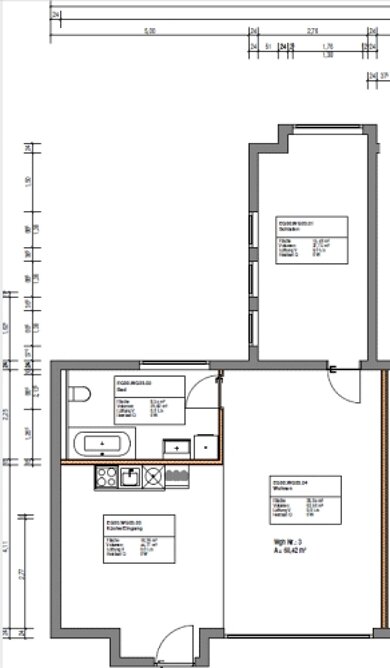 Wohnung zur Miete 400 € 2 Zimmer 69 m² frei ab sofort Bernsdorf Bernsdorf 02994