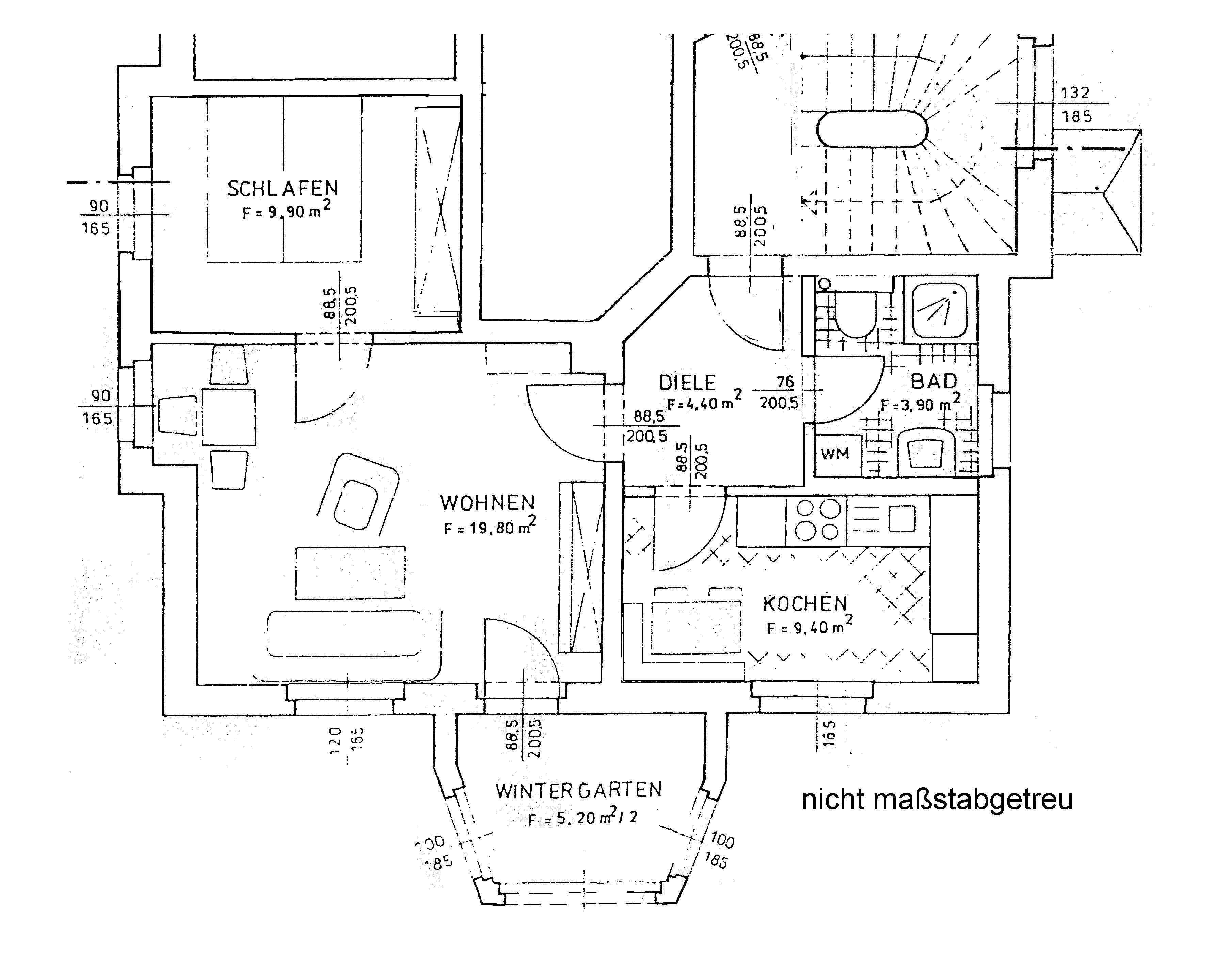 Wohnung zum Kauf Provisionsfrei 119.000 € 2 Zimmer 50 m²<br/>Wohnfläche 1. Stock<br/>Geschoss Ab sofort<br/>Verfügbarkeit Königsbrücker Landstr. 5b Klotzsche (Altklotzsche) Dresden 01109