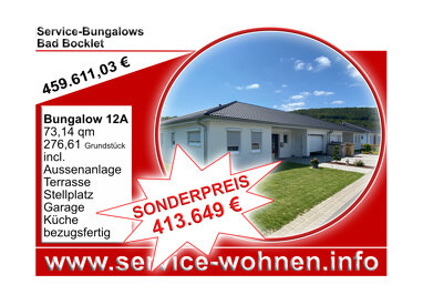 Bungalow zum Kauf 73,1 m² 276,6 m² Grundstück Bad Bocklet Bad Bocklet 97708