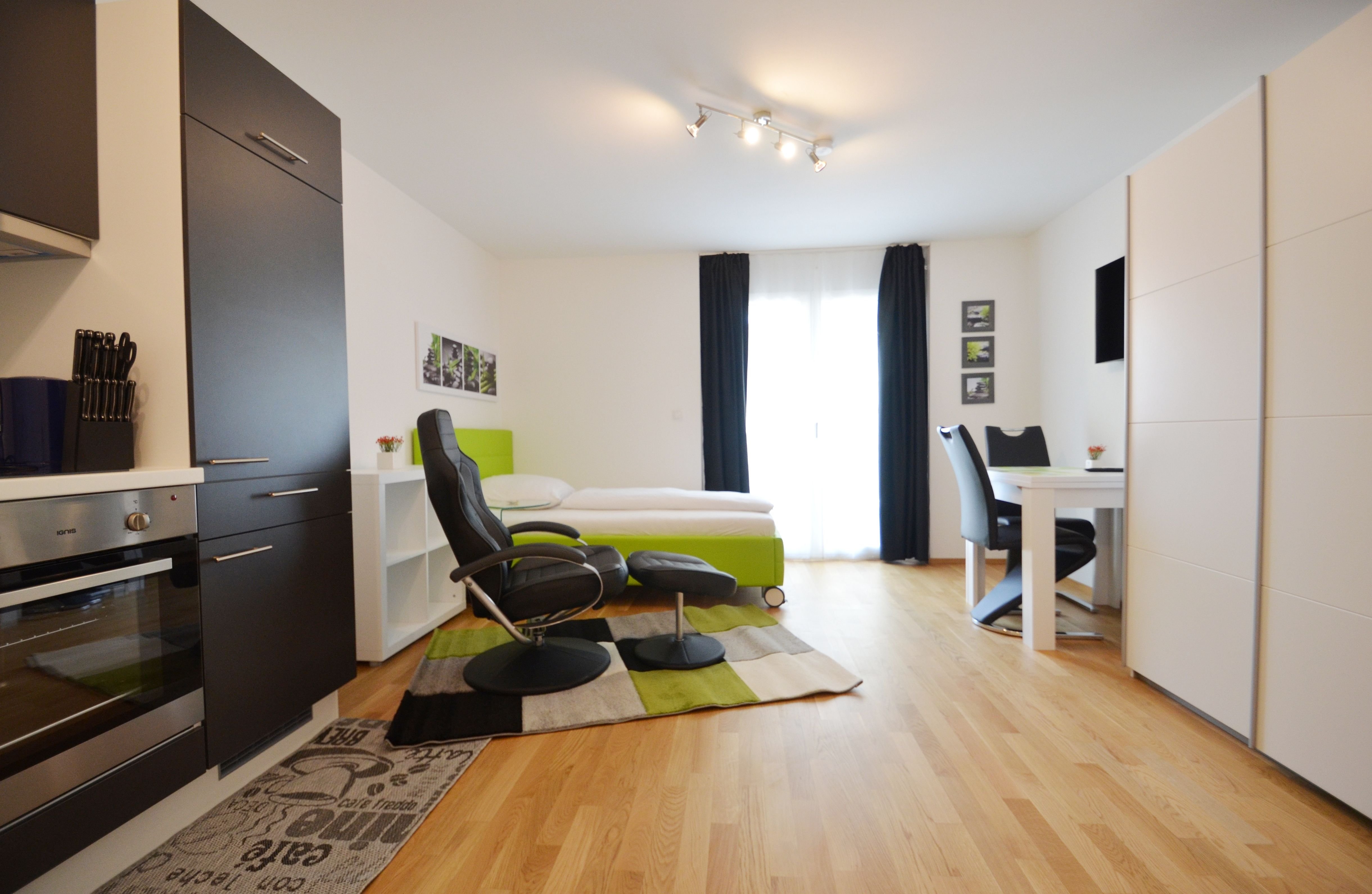 Studio zur Miete Wohnen auf Zeit 1.195 € 1 Zimmer 28 m²<br/>Wohnfläche Gerauer Straße 30 Mörfelden Mörfelden-Walldorf 64546