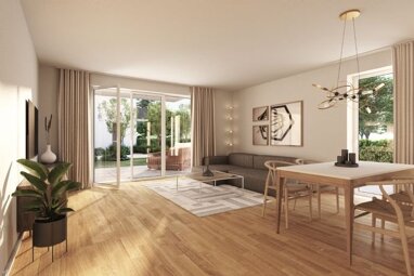 Terrassenwohnung zum Kauf Provisionsfrei 587.000 € 3 Zimmer 91,7 m² Erdgeschoss Hochfellnstraße 2 Haslach Traunstein 83278