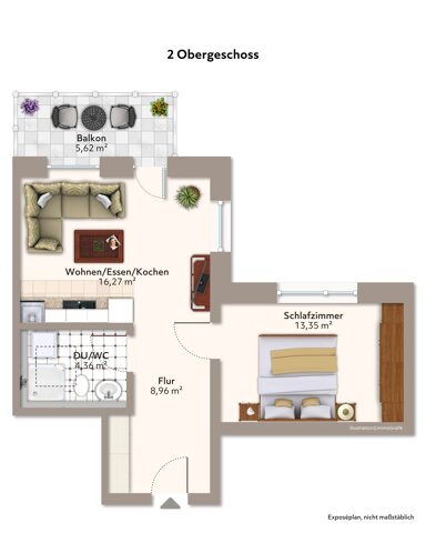 Wohnung zum Kauf provisionsfrei 178.425 € 2 Zimmer 45,8 m² 2. Geschoss Ehrenbergstraße 6 Ilmenau Ilmenau 98693