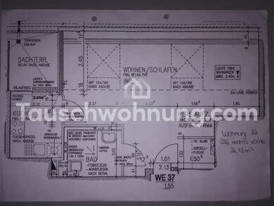 Wohnung zur Miete nur mit Wohnberechtigungsschein Tauschwohnung 253 € 1 Zimmer 36 m² 2. Geschoss Neu-Plittersdorf Bonn 53175