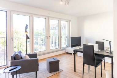 Wohnung zur Miete Wohnen auf Zeit 1.399 € 1 Zimmer 37 m² frei ab 01.08.2024 Eberhardshof Nürnberg 90429
