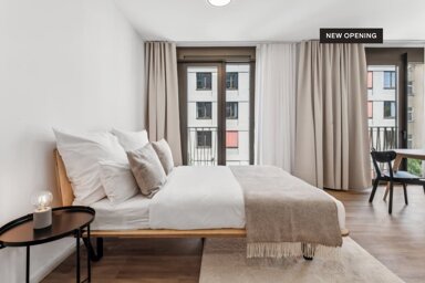 Wohnung zur Miete Wohnen auf Zeit 1.412 € 1 Zimmer 34,8 m² frei ab 21.04.2025 Lisa-Fittko-Straße 7 Moabit Berlin 10557