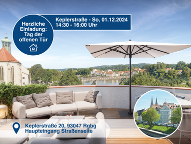 Wohnung zum Kauf provisionsfrei 169.900 € 1 Zimmer 14,8 m² 2. Geschoss Zentrum Regensburg 93047