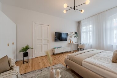 Wohnung zur Miete Wohnen auf Zeit 1.640 € 1 Zimmer 37 m² frei ab sofort Havelberger Straße Moabit Berlin 10559