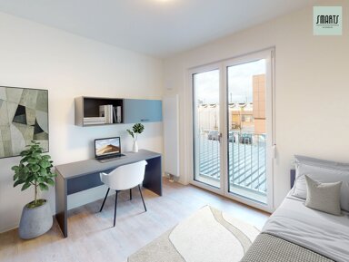 Wohnung zur Miete 485 € 1 Zimmer 19,6 m² 1. Geschoss Stephanstraße 7 Ludwigsfeld Nürnberg 90478