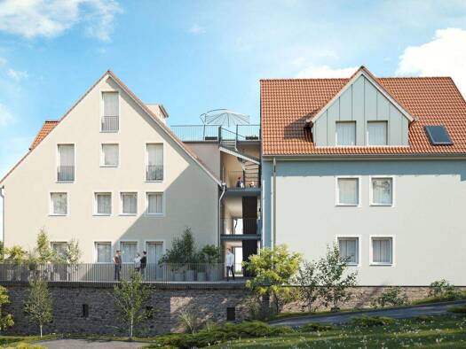 Wohnung zum Kauf - Neubau provisionsfrei 389.000 € 3 Zimmer 87,5 m² 2. Geschoss frei ab sofort Hauptstraße 79 Waldenburg 74638