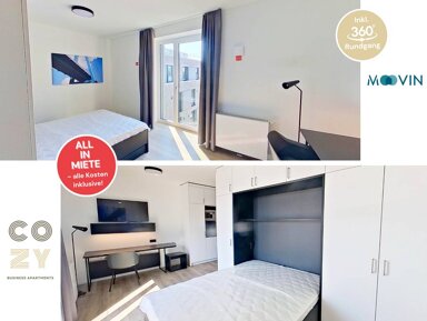 Studio zur Miete 851 € 1 Zimmer 27,1 m² 6. Geschoss frei ab 01.12.2024 Billhorner Kanalstr. 45-47 Rothenburgsort Hamburg 20539