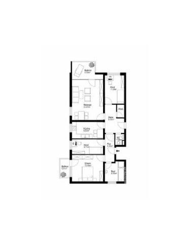Wohnung zum Kauf 265.000 € 4 Zimmer 92,9 m² Senden Senden 89250