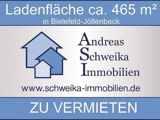 Laden zur Miete 3,88 € 465 m² Verkaufsfläche Beckendorfstraße 28 Jöllenbeck Bielefeld 33739