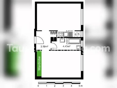 Wohnung zur Miete Tauschwohnung 490 € 2 Zimmer 40 m² 1. Geschoss Bockenheim Frankfurt am Main 60487