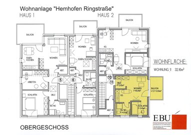 Wohnung zur Miete 510 € 1 Zimmer Ringstraße 6a Hemhofen Hemhofen 91334
