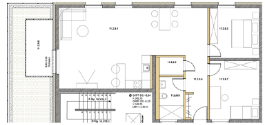 Wohnung zur Miete 1.150 € 3 Zimmer 95,8 m² Homburg Homburg 66424