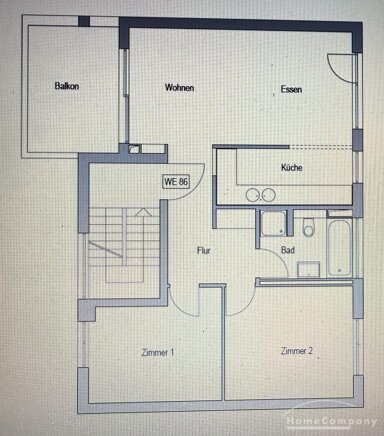 Wohnung zur Miete Wohnen auf Zeit 2.200 € 3 Zimmer 78 m² frei ab 02.01.2025 Praunheim Frankfurt 60488