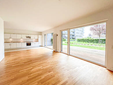 Wohnung zur Miete 1.355 € 3 Zimmer 111,8 m² EG frei ab sofort Kommodore-Johnsen-Boulevard 6 Handelshäfen Bremen 28217