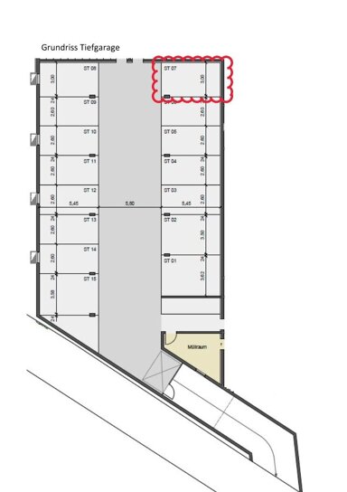 Tiefgaragenstellplatz zum Kauf provisionsfrei 20.000 € Im Guggenbühl 30 Überlingen Überlingen 88662