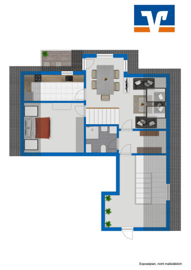 Wohnung zum Kauf 199.000 € 2,5 Zimmer 77 m² 3. Geschoss Bopfingen Bopfingen 73441