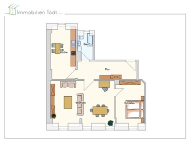 Apartment zur Miete 358 € 2 Zimmer 79,4 m² Pestalozzistraße 31 Neundorfer Vorstadt Plauen 08523