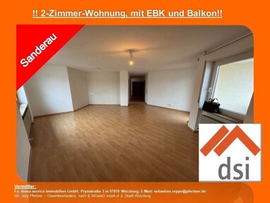 Wohnung zur Miete 1.020 € 2 Zimmer 77 m² 3. Geschoss frei ab sofort Bentheimstr. 13 Sanderau Würzburg 97072