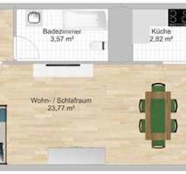 Wohnung zum Kauf 149.000 € 1 Zimmer 36 m² 1. Geschoss Forstenried München / Solln 81477