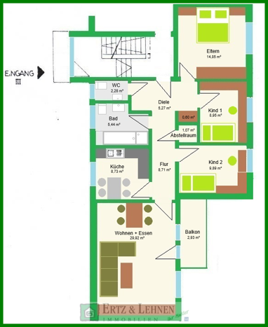 Wohnung zum Kauf 240.000 € 4 Zimmer 92,6 m² Wengerohr Wittlich 54516