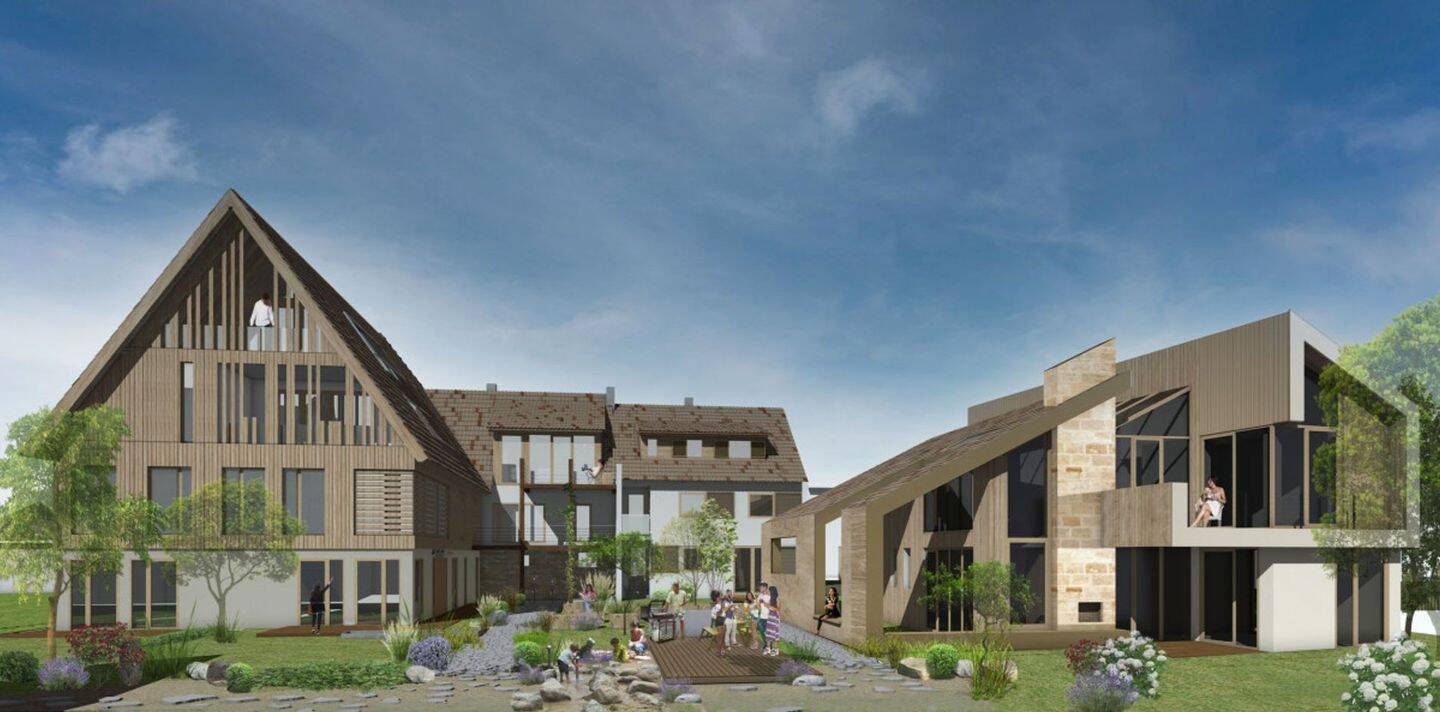 Immobilie in Auenwald - Moderne 3,5-Zimmer-Wohnung mit Südbalkon - Bild 2