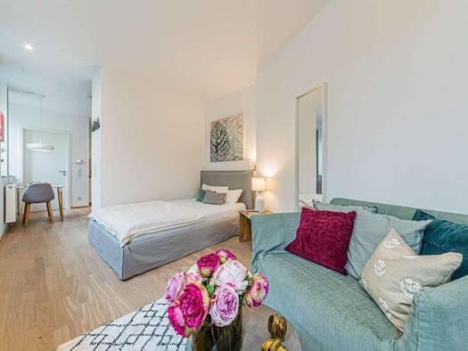 Wohnung zur Miete 1.500 € 1 Zimmer 33 m² 1. Geschoss Bockenheim Frankfurt am Main 60325