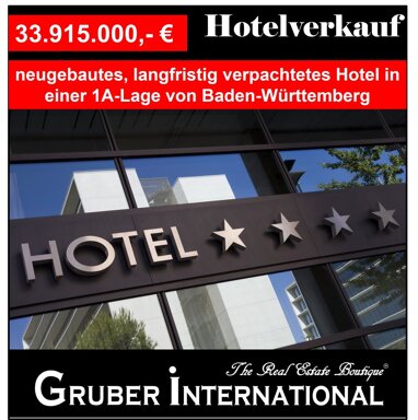 Hotel zum Kauf 33.915.000 € 136 Zimmer 1 m² Gastrofläche 2.276 m² Grundstück Dobel Stuttgart 70184