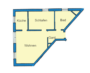 Wohnung zur Miete 510 € 2 Zimmer 51 m² Vilsbiburg Vilsbiburg 84137
