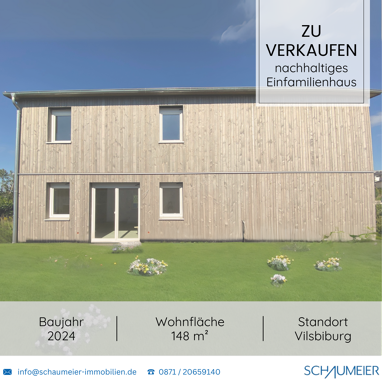 Einfamilienhaus zum Kauf 675.000 € 4 Zimmer 148 m² 348 m² Grundstück Vilsbiburg Vilsbiburg 84137