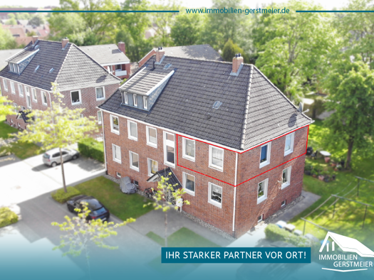 Wohnung zur Miete 490 € 2 Zimmer 50 m² 1. Geschoss frei ab 01.01.2026 Innenstadt Aurich 26603